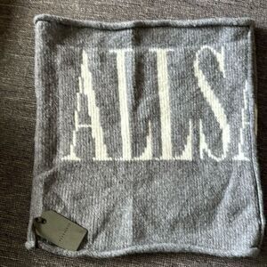 NWT All Saints Drop Logo Snood